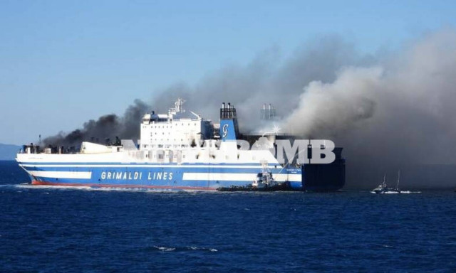 Κέρκυρα: Αγωνία για τους εγκλωβισμένους στο πλοίο - 'Εχουν ταυτοποιηθεί 278 από τους 290