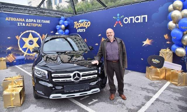 ΤΖΟΚΕΡ Stars: Ο μεγάλος νικητής φεύγει για βόλτες πολλών αστέρων