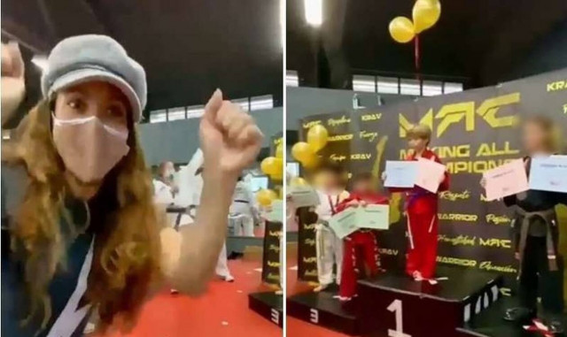 Σακίρα: Έξαλλοι πανηγυρισμοί της τραγουδίστριας για τον γιο της σε τουρνουά καράτε (vid)