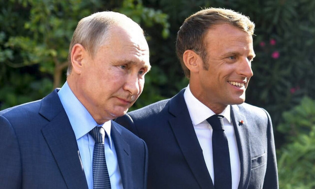 Ουκρανία: Πούτιν και Μακρόν συμφωνούν σε μέτρα για την επίτευξη εκεχειρίας