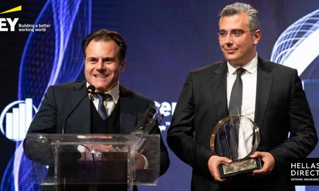 Επιχειρηματίες της χρονιάς οι Αλέξης Πανταζής και Αιμίλιος Μάρκου της Hellas Direct