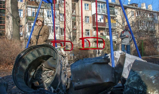 Πόλεμος στην Ουκρανία: Η πρώτη μέρα της ρωσικής εισβολής μέσα από τις φωτογραφίες του AP