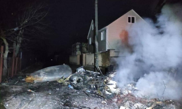 Πόλεμος στην Ουκρανία: Κατάρριψη ουκρανικού μαχητικού πάνω από το Κίεβο