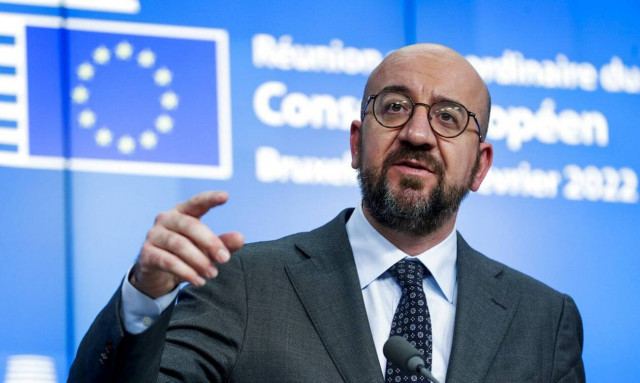 Σαρλ Μισέλ: «Ζήτω η Ευρώπη - Δόξα στην Ουκρανία!»