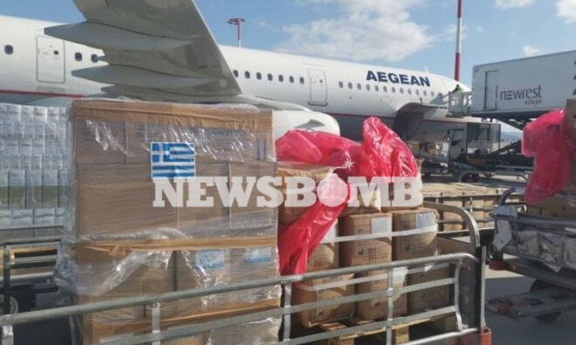 Ρεπορτάζ Newsbomb.gr: Αναχώρησε η ανθρωπιστική βοήθεια για την Ουκρανία
