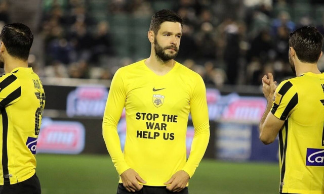 Πόλεμος στην Ουκρανία: «Βοηθήστε μας, σταματήστε τον πόλεμο» - Η έκκληση του Σάκχοφ της ΑΕΚ