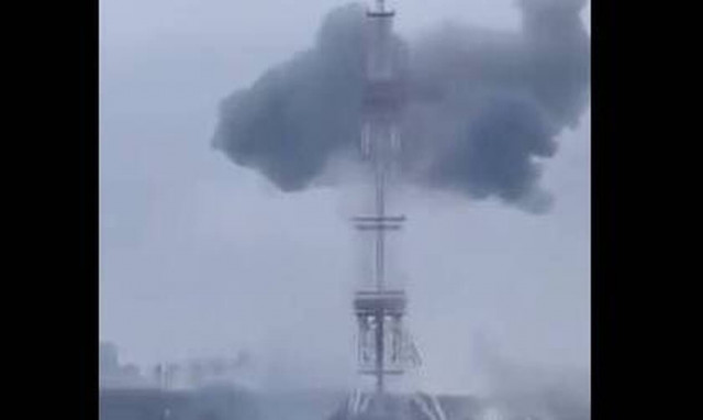 Πόλεμος στην Ουκρανία: Επίθεση στον πύργο τηλεόρασης του Κιέβου