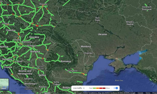 Σε ποια χώρα η Google απενεργοποίησε το Live Traffic;