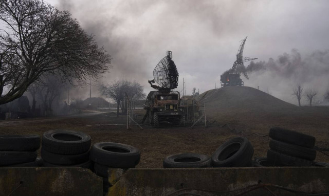 Πόλεμος στην Ουκρανία: Αερομαχία πάνω από το Κίεβο