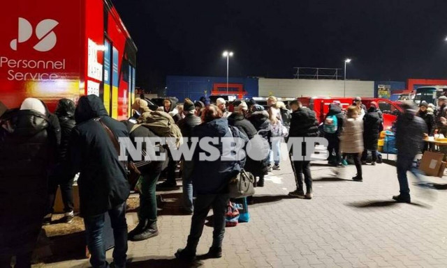 Πόλεμος στην Ουκρανία: Το Newsbomb.gr στα σύνορα με την Πολωνία – Το δράμα των προσφύγων