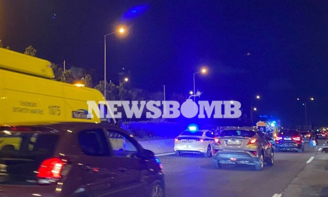 Τροχαίο με τραυματισμό στην εθνική οδό Αθηνών – Λαμίας