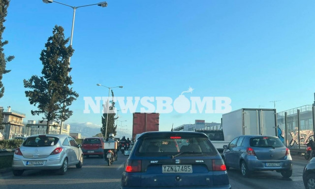 Κίνηση: Δυσκολίες για τους οδηγούς στον Κηφισό