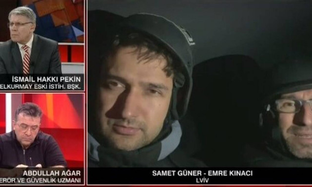 Ουκρανία: Στιγμές αγωνίας για εργαζόμενους του τουρκικού CNN - Δέχτηκαν πυρά έξω από το Κίεβο