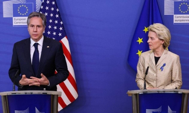 Φον ντερ Λάιεν - Μπλίνκεν: «Αυτή η σύγκρουση απέχει πολύ από το να τελειώσει»