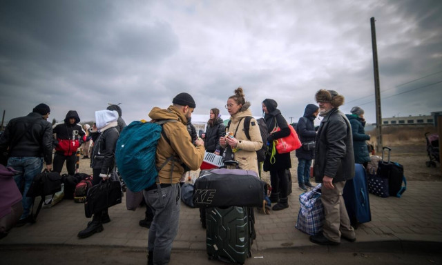 A total of 3,780 Ukrainian refugees have crossed the border since the start of the war
