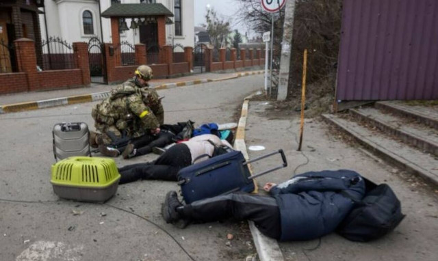 Πόλεμος στην Ουκρανία: Αυτή είναι η οικογένεια που ξεκληρίστηκε στο Ιρπίν