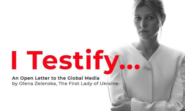 Ουκρανία: Ανοιχτή επιστολή της Ολένα Ζελένσκα προς τα ΜΜΕ- «Φωνάζω τα ονόματα δολοφονημένων παιδιών»