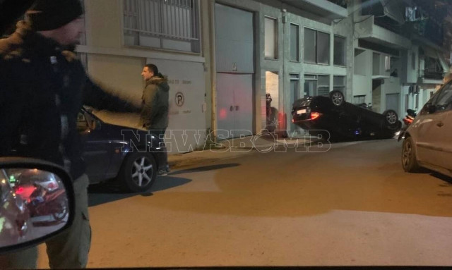 Τροχαίο στο κέντρο της Αθήνας: Έχασε τον έλεγχο του Ι.Χ. και ντελαπάρισε