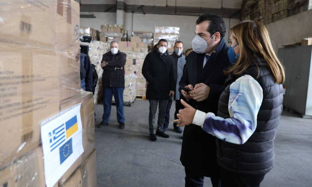 Υπουργείο Υγείας: Αποστολή ανθρωπιστικής βοήθειας στο λαό της Ουκρανίας