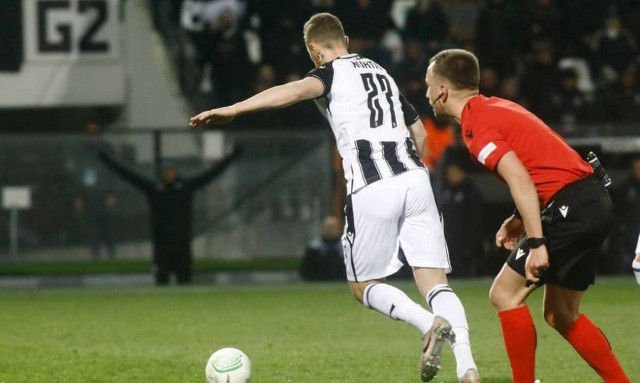 ΠΑΟΚ-Γάνδη: Τεράστια ζημιά και με Κούρτιτς - Αποχώρησε εκνευρισμένος (photo)