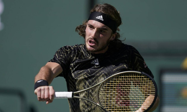 Στέφανος Τσιτσιπάς: Σημαντική νίκη στο διπλό του Indian Wells