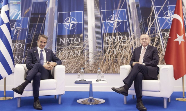 Στις 13.00 το μεσημέρι της Κυριακής η συνάντηση Μητσοτάκη - Ερντογάν