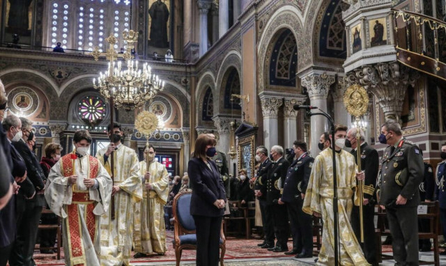 Μητρόπολη Αθηνών: Τίμησαν τον Θρίαμβο της Ορθοδοξίας παρουσία της Προέδρου της Ελληνικής Δημοκρατίας
