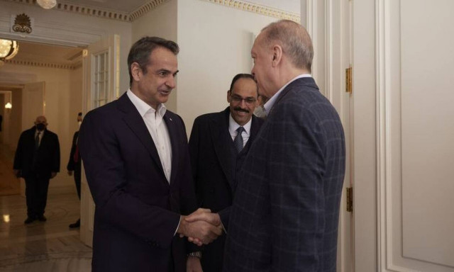 Κυριάκος Μητσοτάκης - Ταγίπ Ερντογάν