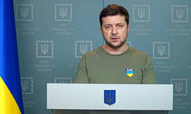 Έκκληση Ζελένσκι σε Ουκρανούς: «Προστατέψτε το κράτος μας, μαζί θα νικήσουμε»