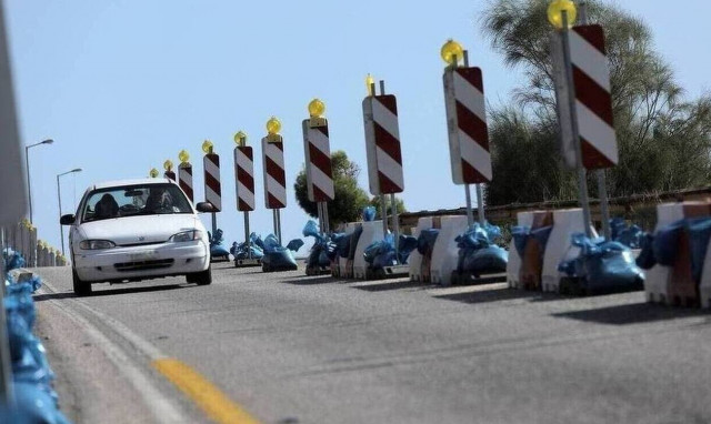 Κυκλοφοριακές ρυθμίσεις στην Παλαιά Εθνική Οδό Αθηνών-Κορίνθου στα Μέγαρα