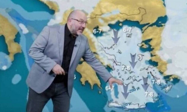 Καιρός - Αρναούτογλου: «Μπάλα» παγωμένου αέρα θα περάσει από την Ελλάδα – Μπόρες χιονιού στην Αττική