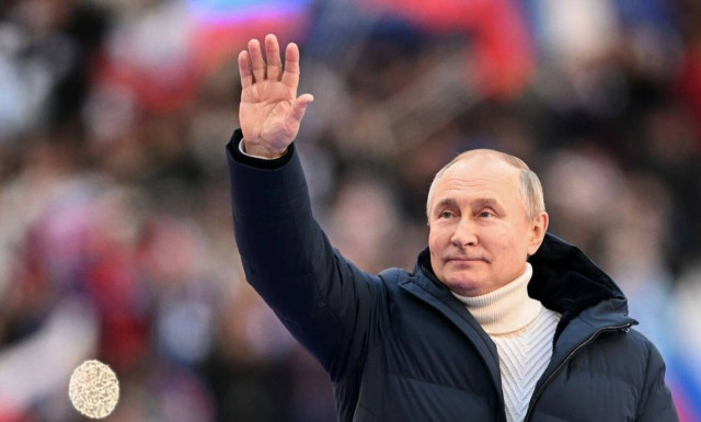 Βλαντιμίρ Πούτιν: Γέμισε το Λουζνίκι για τον Ρώσο πρόεδρο - Μηνύματα του «Τσάρου» για την Ουκρανία