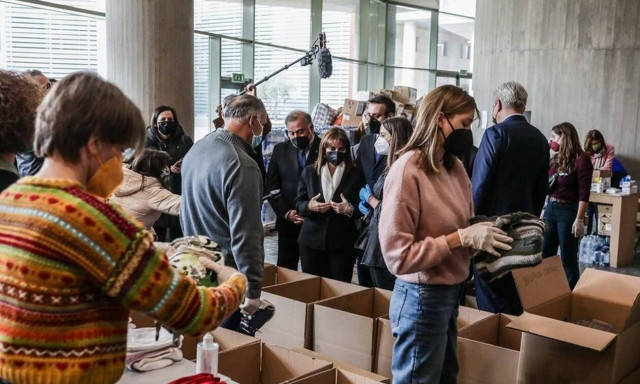Θεσσαλονίκη: Συνάντηση Σακελλαροπούλου με Ουκρανούς φοιτητές στο ΑΠΘ