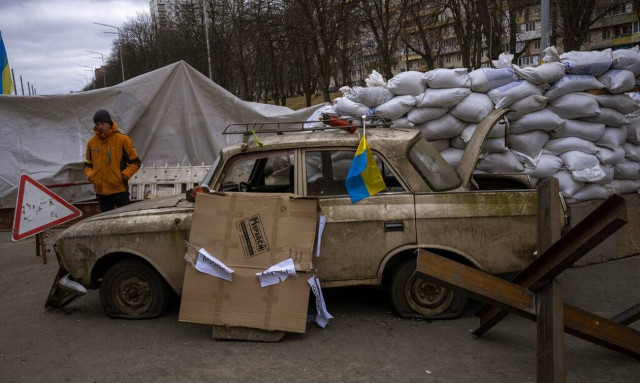 Οδόφραγμα στο Μικολάιφ