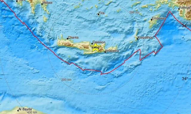 Σεισμός στο Αρκαλοχώρι Κρήτης (pics)