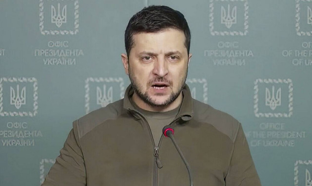 Ο Ουκρανός πρόεδρος Βολοντίμιρ Ζελένσκι