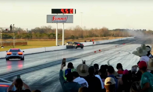 Ολική καταστροφή για ένα Audi R8