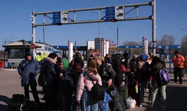 Ουκρανοί πρόσφυγες 