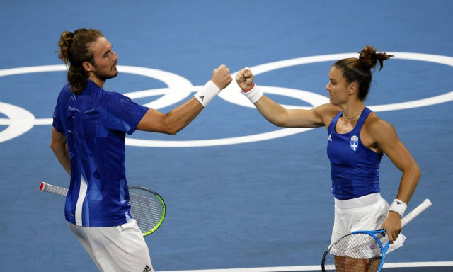 Στέφανος Τσιτσιπάς Μαρία Σάκκαρη