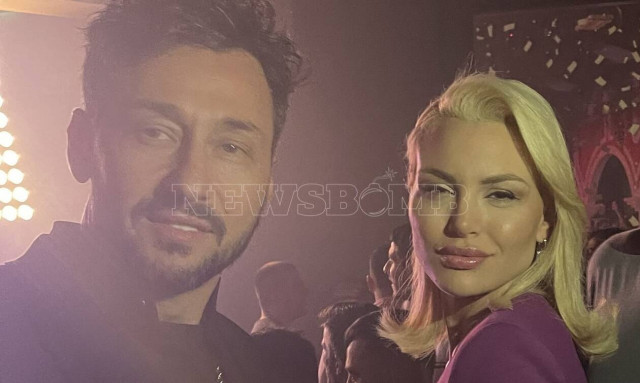 Πάνος Καλλίδης και Αλεξάνδρα Παναγιώταρου στο τελευταίο live του Νικηφόρου