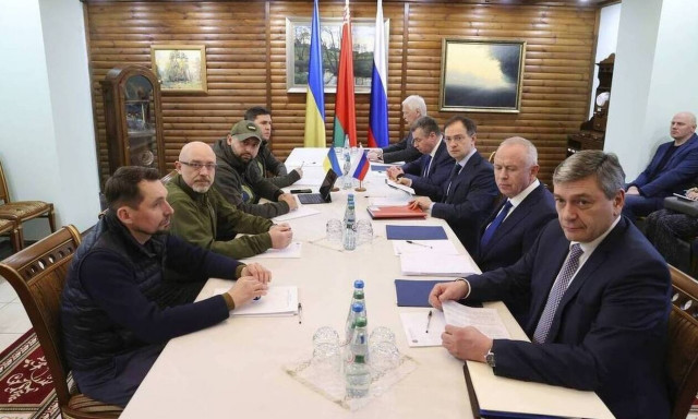 Διαπραγματεύσεις Ρωσίας Ουκρανίας