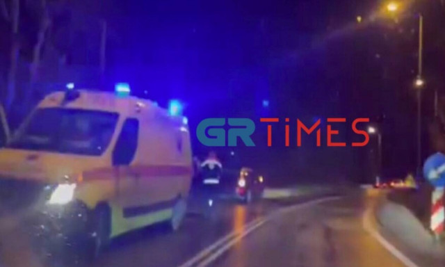 Τροχαίο στη Θεσσαλονίκη: Μεταξύ των τραυματιών και δύο παιδιά