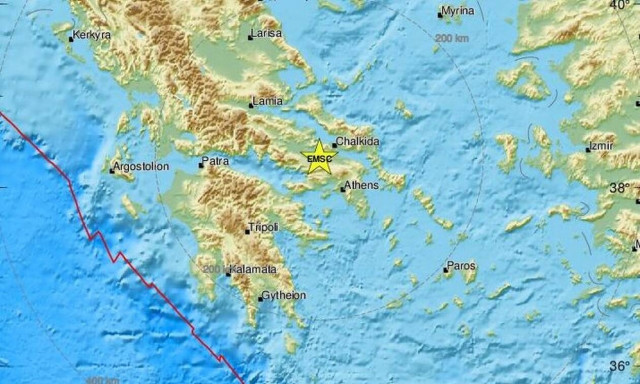 Σεισμός κοντά στη Θήβα (pics)