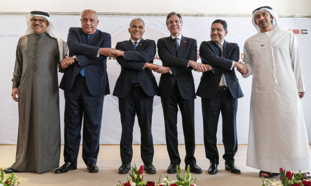 Ισραήλ: «Ιστορική» συνάντηση Μπλίνκεν με ομολόγους του από αραβικές χώρες