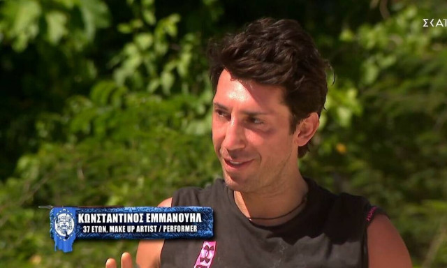 Survivor: Η αποκάλυψη του Κωνσταντίνου Εμμανουήλ – «Μου την έπεσαν δυο άτομα, αλλά μείναμε ως εκεί»