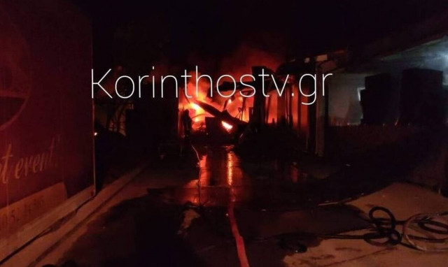 Προανάκριση για τη φωτιά στην Κόρινθο που σκότωσε έναν άνθρωπο σε χώρο εκδηλώσεων