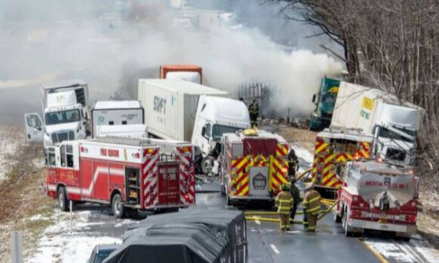 HΠΑ: Τρομακτική καραμπόλα με 50 αυτοκίνητα στη χιονισμένη Πενσιλβάνια - 3 νεκροί και 20 τραυματίες