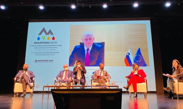 Η Σοφία Ζαχαράκη στο 11ο Παγκόσμιο Συνέδριο Χειμερινού και Ορεινού Τουρισμού