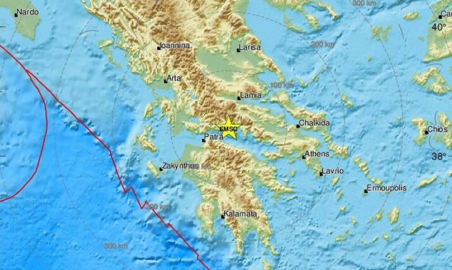 Σεισμός κοντά στην Άμφισσα (pics)