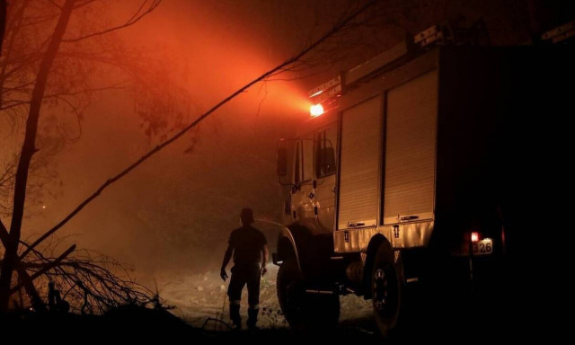 Πύργος: Φωτιά σε αγροτοδασική έκταση στην περιοχή Λαντζόι